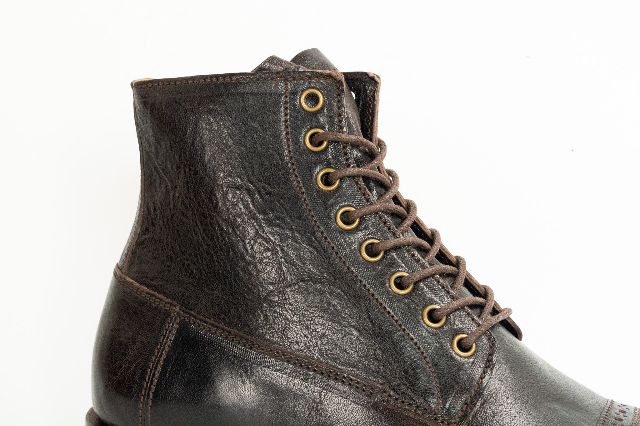 1912 Russet "Marching" Shoe Reproduction - FINAL SALE