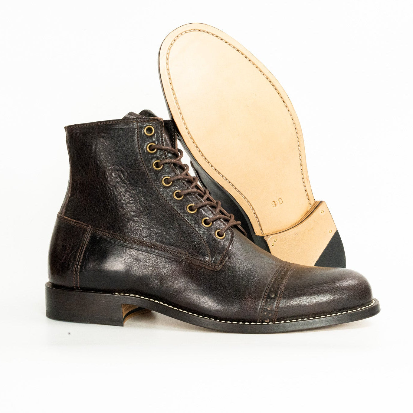 1912 Russet "Marching" Shoe Reproduction - FINAL SALE