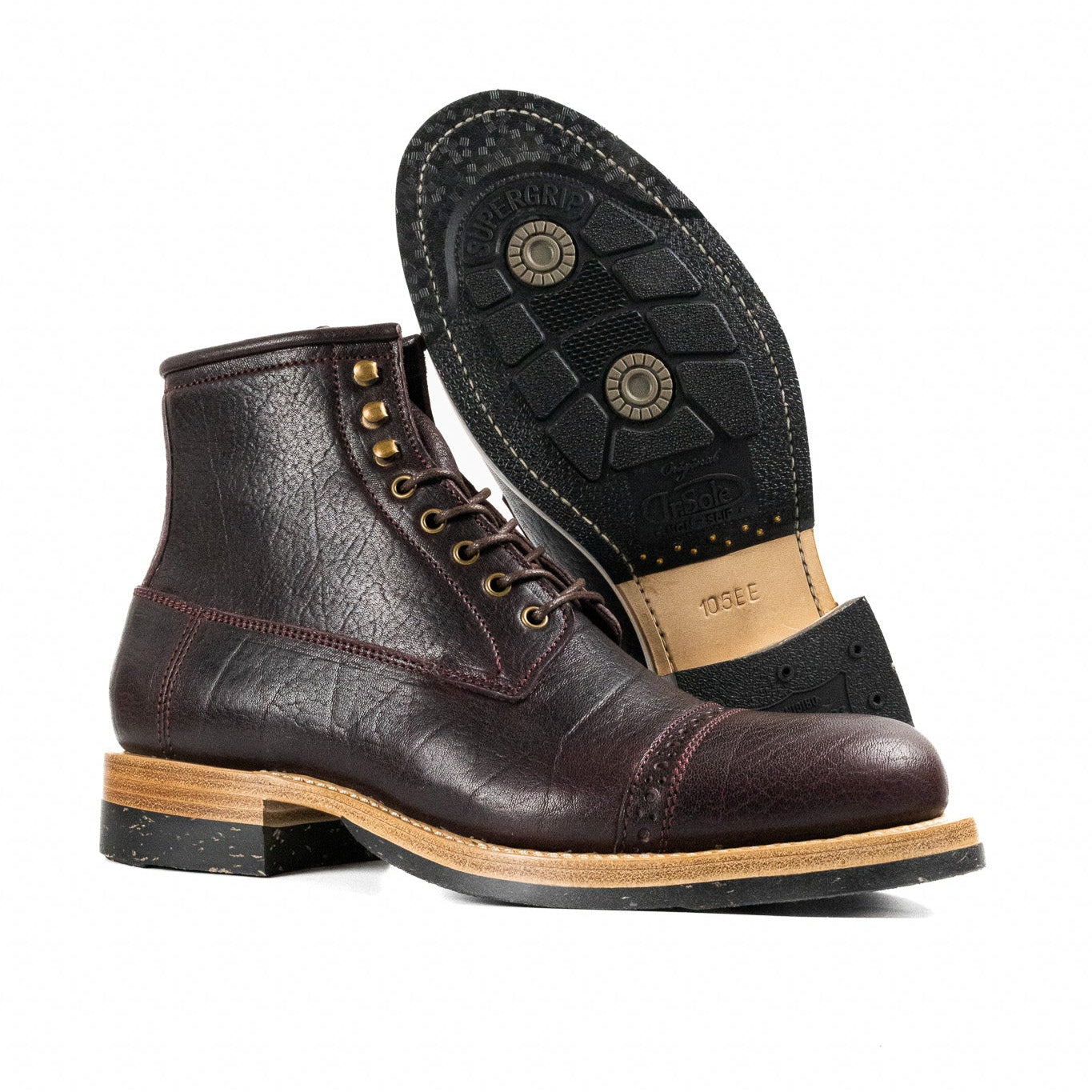 1912 Russet "Marching" Shoe Reproduction GMTO - 50% Deposit