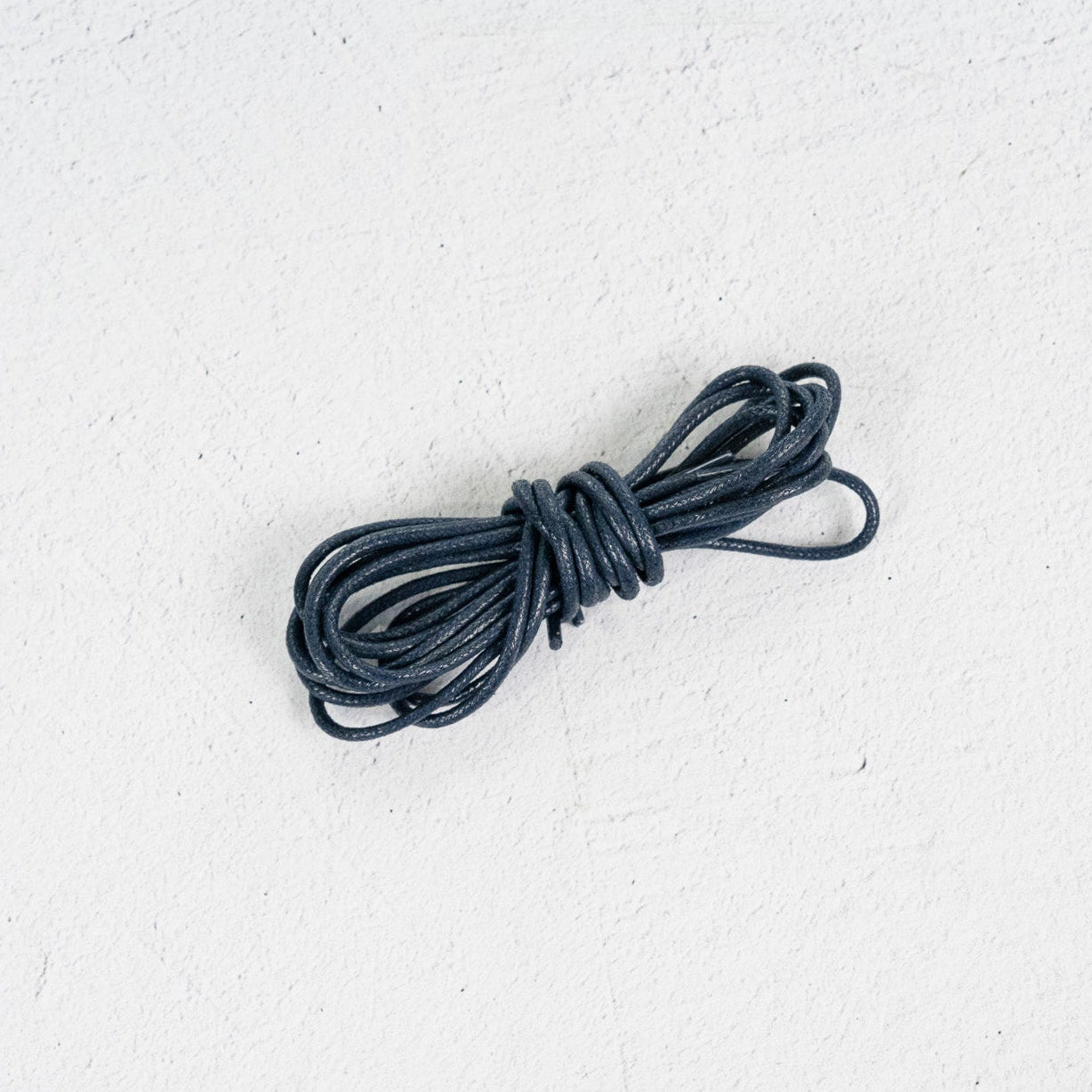 Waxed Cotton Laces - Navy
