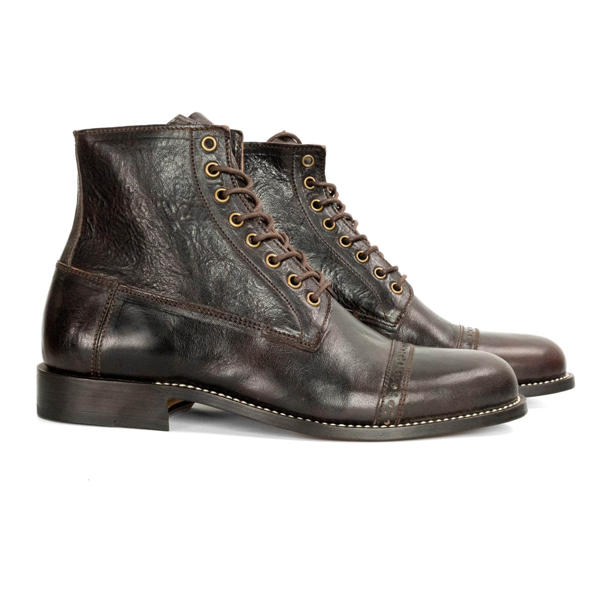 1912 Russet "Marching" Shoe Reproduction - FINAL SALE