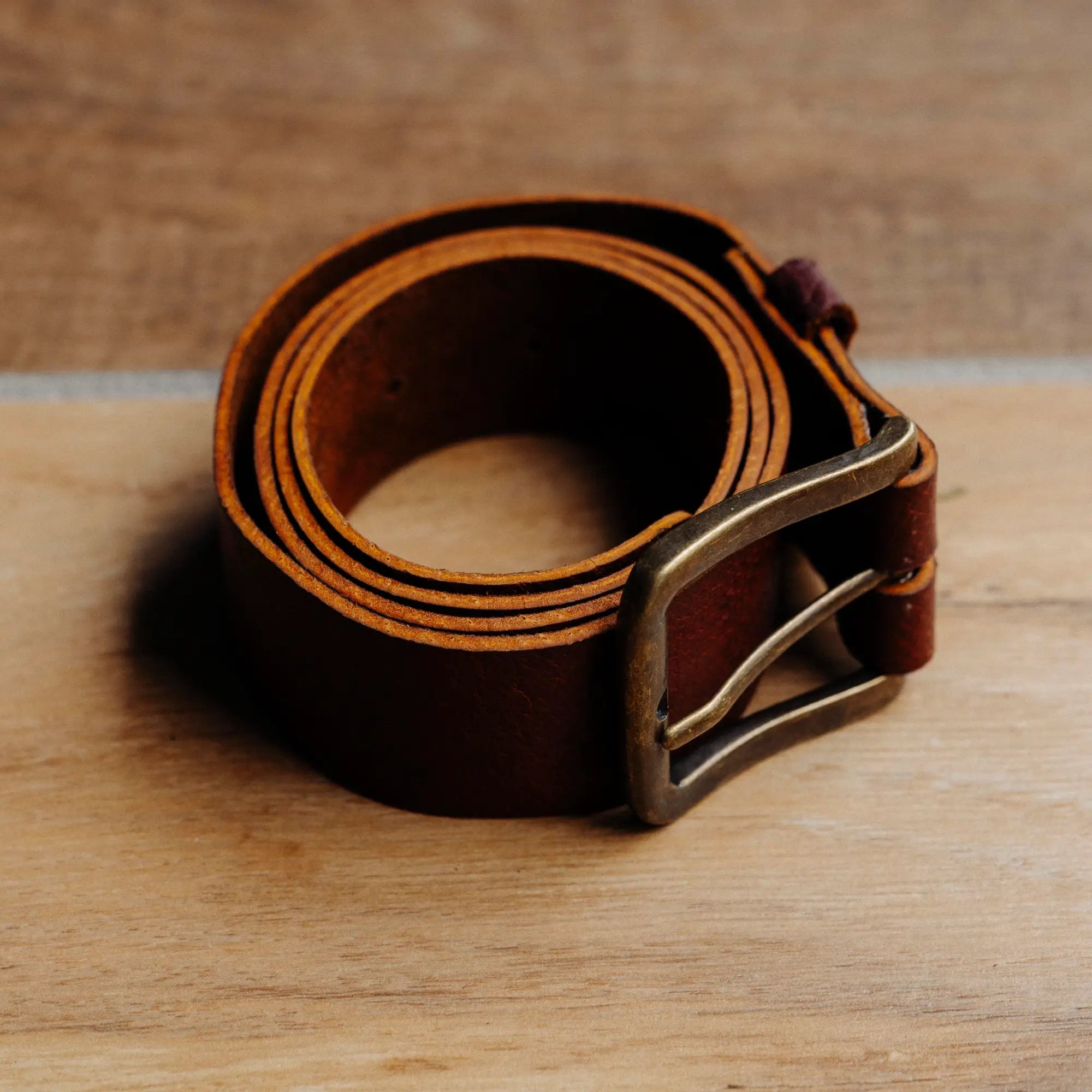 Wild Boar Leather Belt (1.5 inches)