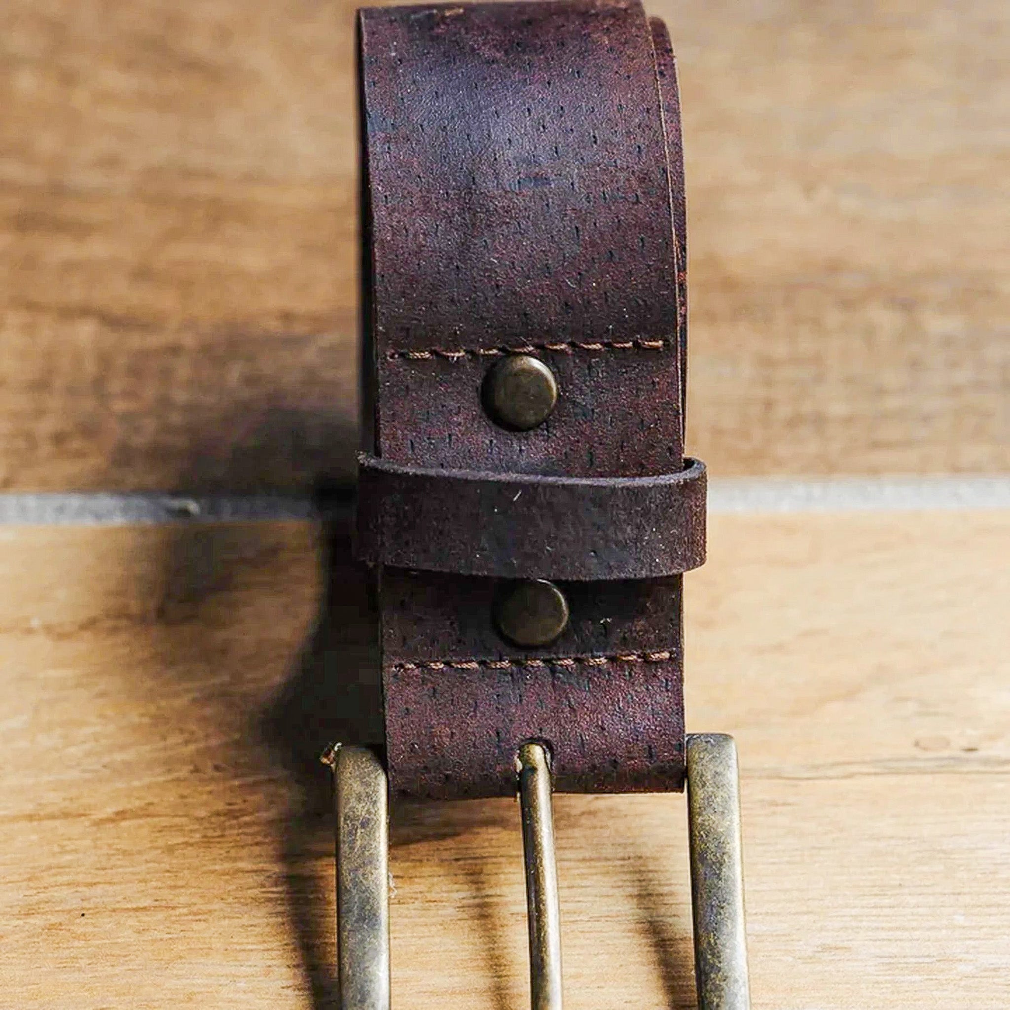 Wild Boar Leather Belt