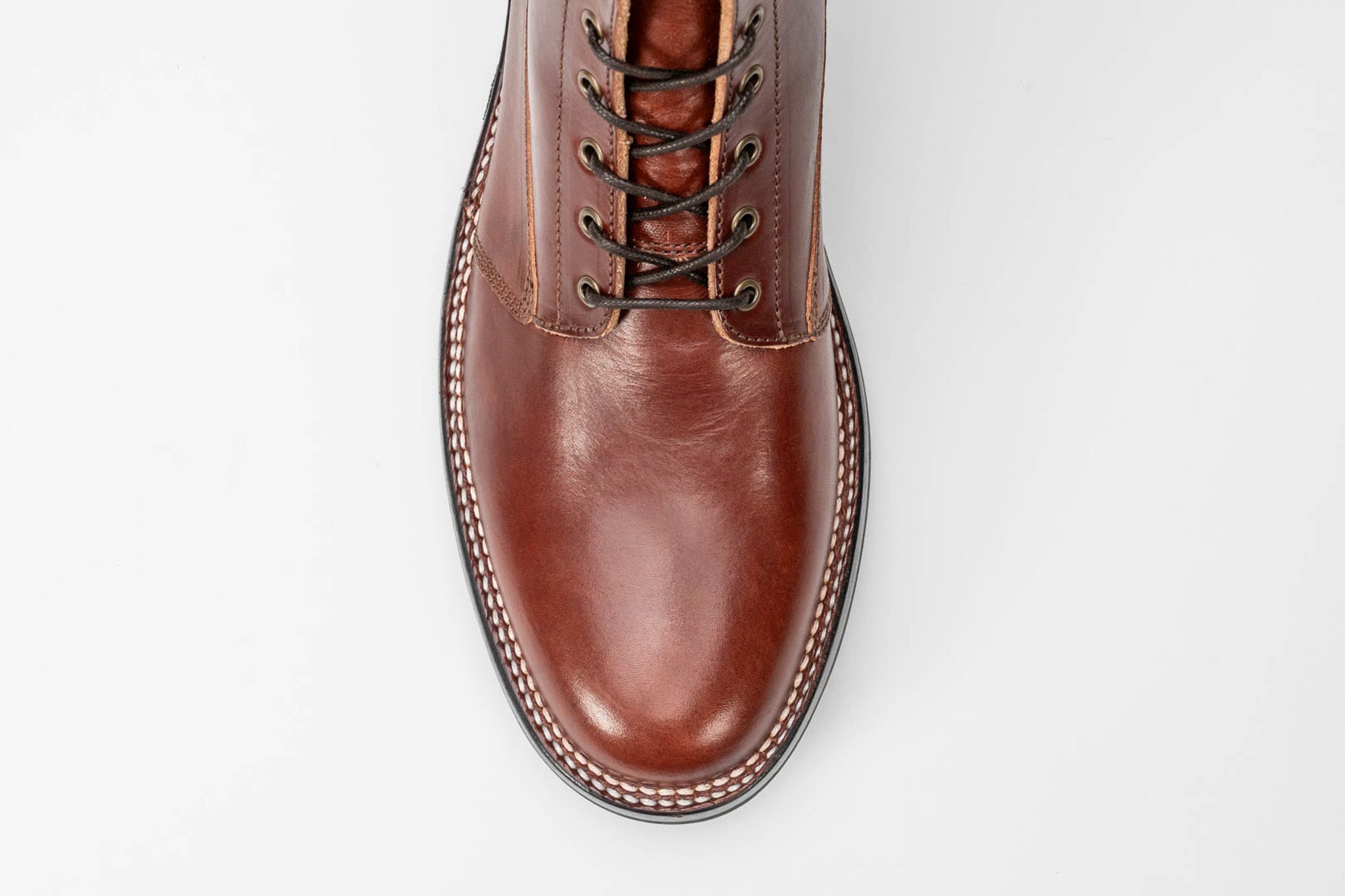 Modern M1917 Trench Boot in British Tan english bridle
