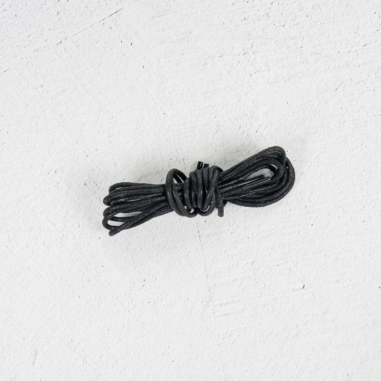 Waxed Cotton Laces - Black