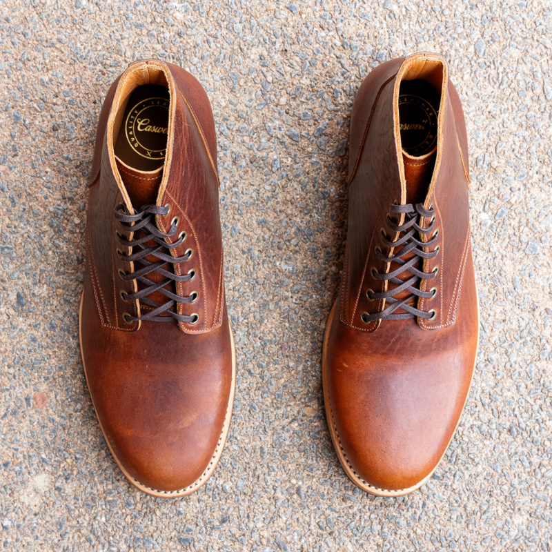 Eastman - Waxed Cognac Horsehide (BOOTCAMP GMTO EXCLUSIVE)