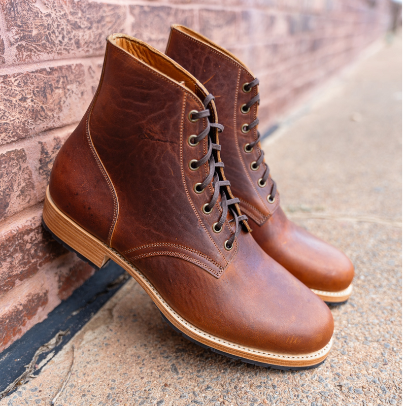 Eastman - Waxed Cognac Horsehide (BOOTCAMP GMTO EXCLUSIVE)