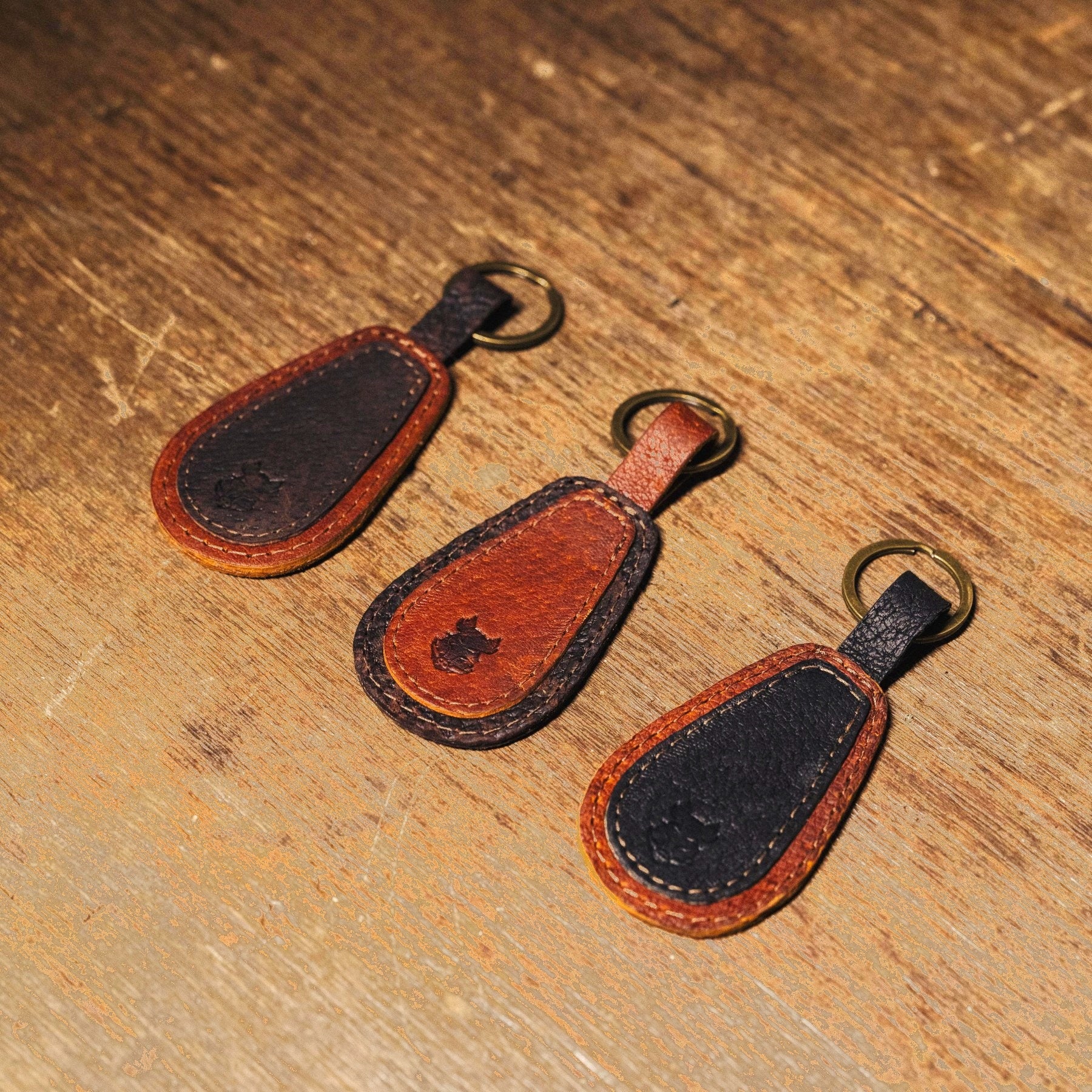 Wild Boar Teardrop Keychain