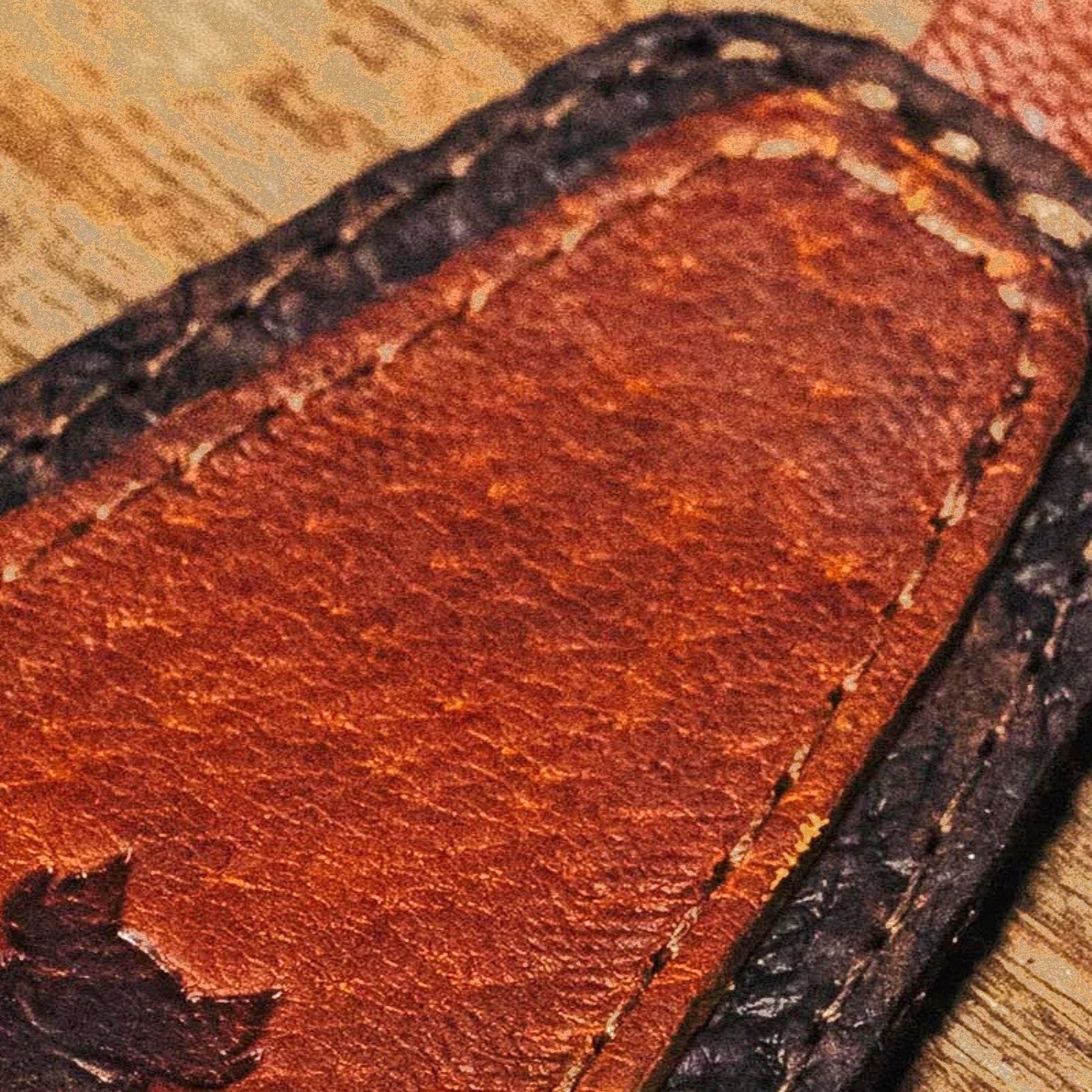 Wild Boar Teardrop Keychain