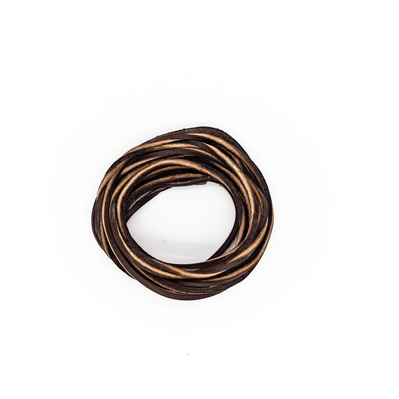 72" American Tanned Sierra Brown Steerhide Laces