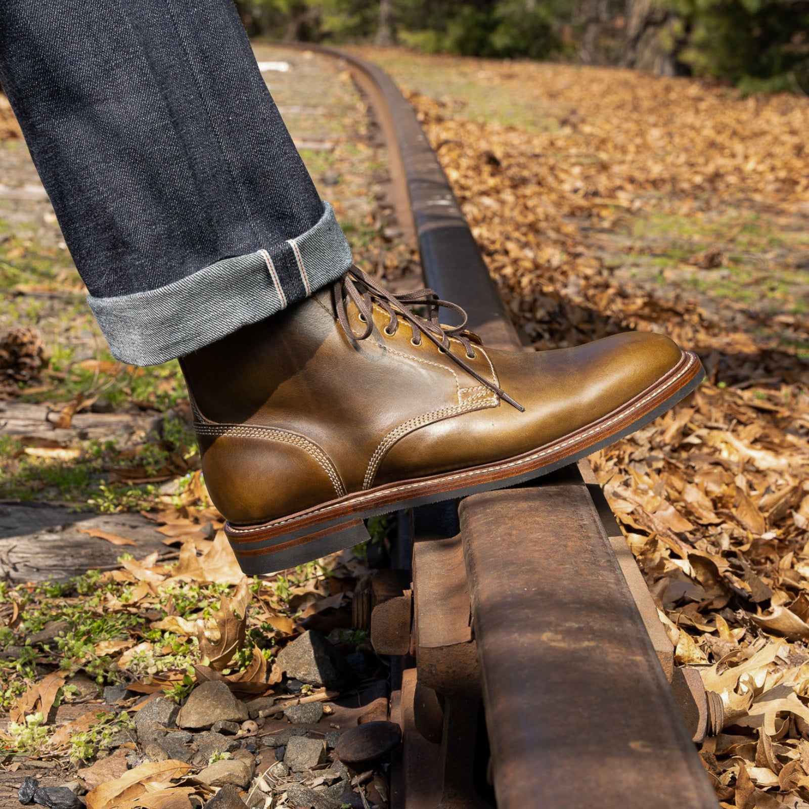 Natural chromexcel boots on sale